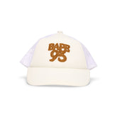 A Bathing Ape Line Camo Jacquard Mesh Blocking Logo Cap (Ivory)