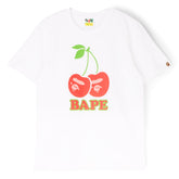 A Bathing Ape Bape Cherry Tee (White)