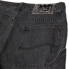 Dime Classic Denim Shorts (Faded Black)