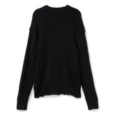 Beach Brains Session Knit Sweater (Black)