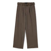 Beach Brains Limit Trouser (Brown pinstripe)