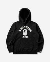 Men's College Pullover Hoodie Black