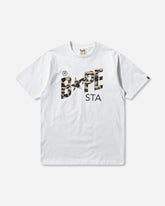Men's 1st Camo Bape Sta T-Shirt White