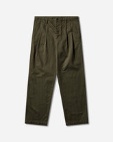 Men's Cotton Gabardine Loose Chino Pants Ivy Green