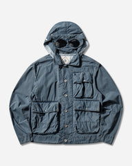 Men's 50 Fili Goggle Jacket Indigo Bleached
