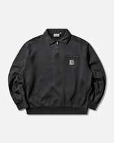 Men's Half Zip Detroit Sweatshirt Black