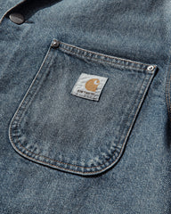 Men's Aden Chore Coat Blue (Grind Washed)