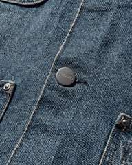 Men's Aden Chore Coat Blue (Grind Washed)