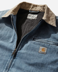 Men's OG Detroit Jacket Blue / Dusty H Brown (Burst Washed)