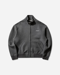 Men's Alda Zip Sweat Jacket Black / White