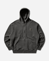 Men's Hooded Nelson Jacket Black (Garment Dyed)
