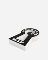 Locked Cone Incense Holder White / Black
