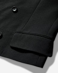 Men's Double-Breasted Cropped Blazer Black