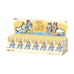 Popmart Labubu THE MONSTERS 'Pin for Love' Series-Vinyl Plush Pendant Sealed Case (A-M)