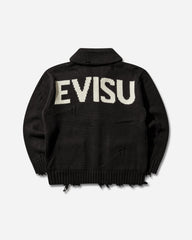 Men's Cowichan Cardigan Jacket Black