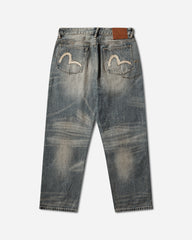 Men's Multi-Pocket Style Washing Jeans Indigo