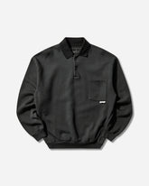 Men's 30001 Replicated Polo Sweatshirt Phantom Black