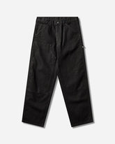 Men's Double Knee Denim Pants Black