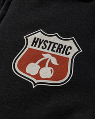 Men's Hysteric Cherry Zip Hoodie Black