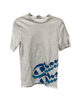 Vintage Champion Classic Logo White T-Shirt Small