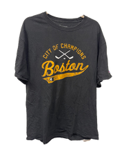 Vintage City of Champions Boston Black T-Shirt XX Large