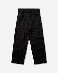Men's Garment Dyed Nylon Pants Black