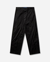 Men's Garment Dyed Nylon Pants Black