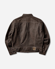 Men's Century Denim Westerner Regular Jacket Persimmon / Indigo