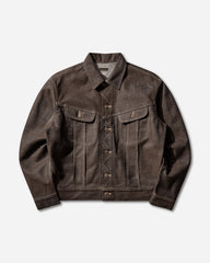 Men's Century Denim Westerner Regular Jacket Persimmon / Indigo