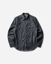 Men's 101 50s Western Shirt Dry Blue