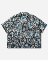 Men's Blue Tab Short Sleeve Camp Shirt Blue
