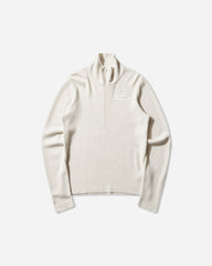 Men's Half-Zip Knit Top Off White