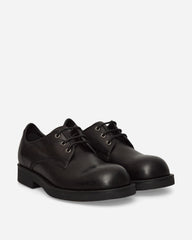 Leather Derby Shoes Black