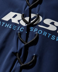 Lace Up Football Top Blue / Navy
