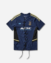 Lace Up Football Top Blue / Navy
