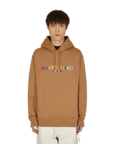 Logo Hooded Sweatshirt Brown