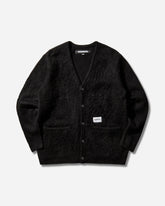 Men's Mohair Cardigan Black