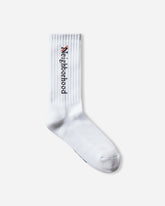 Logo Socks White