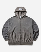 Men's Martine Rose Full-Zip Hoodie Charcoal Heather