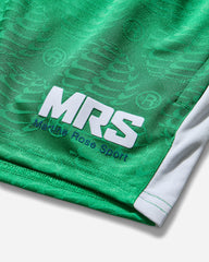 Men's Martine Rose Football Shorts Lucky Green