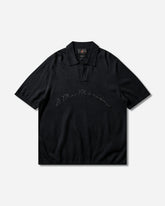Men's A Ma Maniére Knit Polo Black