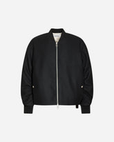 Men's Minimal Bomber Jacket Black