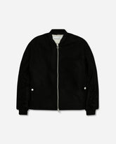 Men's Minimal Bomber Jacket Black