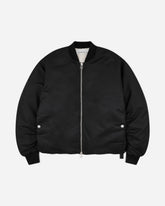 Men's Minimal Bomber Jacket Black