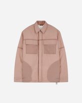 Men's Padded Overshirt Lilac