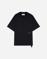 Men's Dogs Print Oversized Fit T-Shirt Black