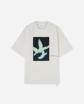 Men's Dark Flower T-Shirt Snow White
