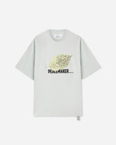 Men's Leaf T-Shirt Ice Flow