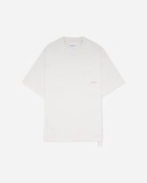 Men's Landscape Print Pocket T-Shirt White