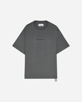 Men's Birds Print Regular Fit T-Shirt Grey